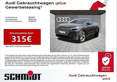 Audi Q4 e-tron Q4 Sportback e-tron 45 LM20 AHK Navi+ Wärmepump