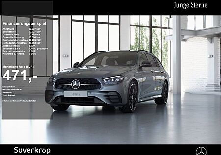 Mercedes-Benz E 400 T d 4M BURM AMG NIGHT DISTR PANO SPUR AHK