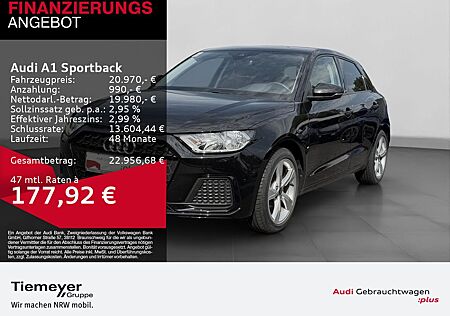Audi A1 Sportback 25 TFSI ADVANCED LM17 SPORTSITZE OP