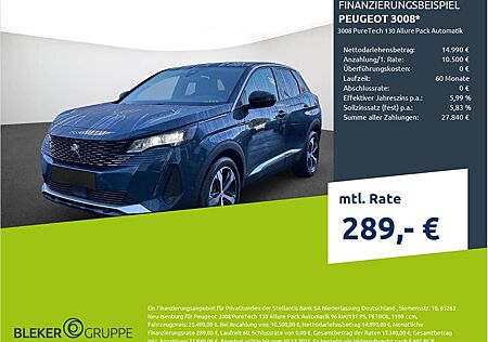 Peugeot 3008 PureTech 130 Allure Pack Automatik