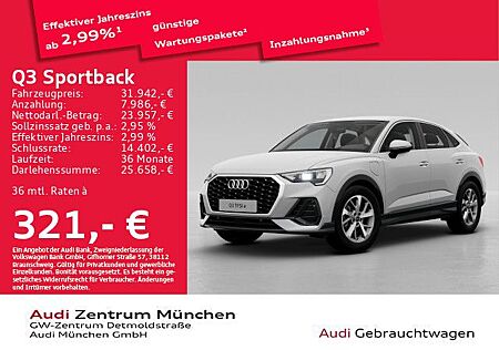 Audi Q3 Sportback 45 TFSI e S tronic Virtual+/Navi+/P