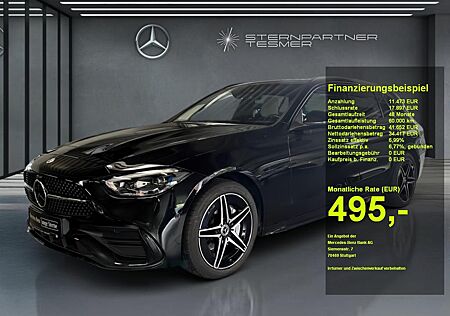 Mercedes-Benz C 300 de T AMG+DIGITAL+PANO+NIGHT+DISTR+360°+AHK