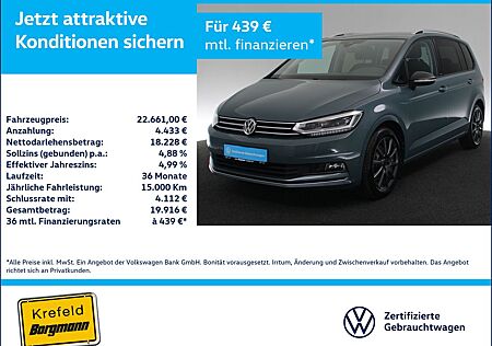 VW Touran Volkswagen 1.5 TSI IQ.DRIVE AHK 7-SITZER LED ACC SHZ