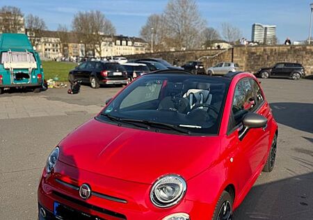 Fiat 500C Sport Rot BEATS Soundanlage