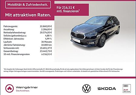 Skoda Fabia 1.0 TSI Tour, Winterpaket, SunSet, LED, Ke