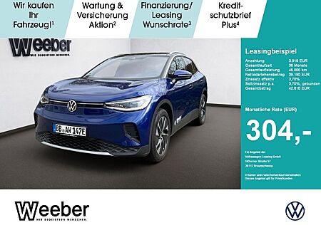 VW ID.4 Volkswagen Pro Sonderabschreibung NAVI AHK LED PANO ST