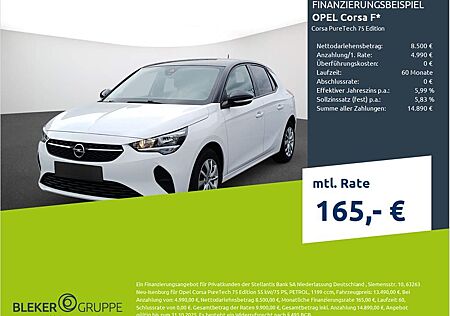 Opel Corsa F PureTech 75 Edition