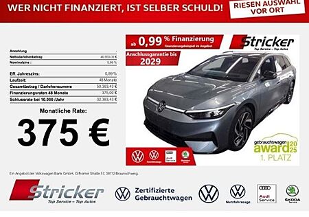 VW ID.7 Volkswagen Tourer Pro 210/77 375,-ohne Anzahlung AHK W