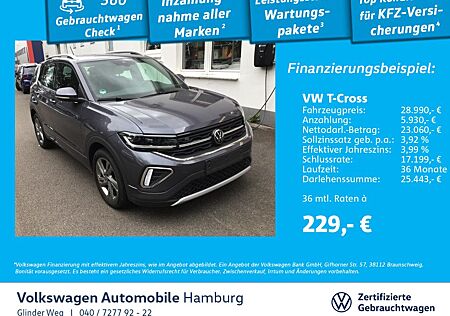 VW T-Cross Volkswagen 1.5 TSI DSG R-Line Ganzjahresreifen Navi