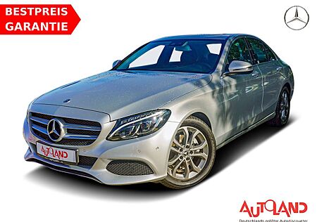 Mercedes-Benz C 200 C200 LED Schiebedach Navi Sitzheizung Tempomat