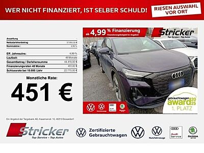Audi Q4 e-tron Sportback S-Line 50 quattro 451,-ohne