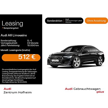 Audi A6 leasen