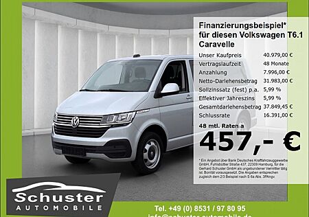 VW T6 Caravelle Volkswagen T6.1 Caravelle LR 8-Sitze 204PS TDI*DSG AHK ACC
