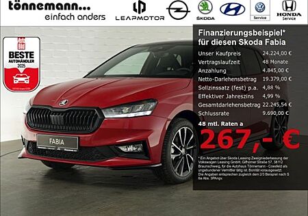 Skoda Fabia MONTE CARLO TSI DSG+BLUETOOTH+SITZ-/LENKRA
