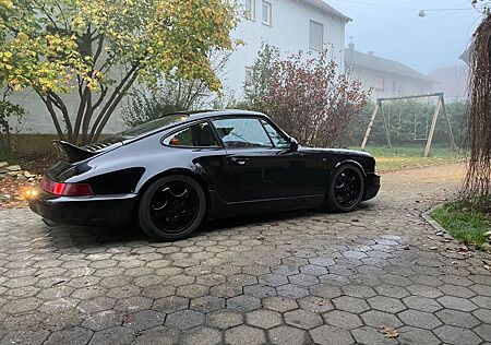 Porsche 964 C2 ohne Schiebedach schwarz/schwarz Zust.2