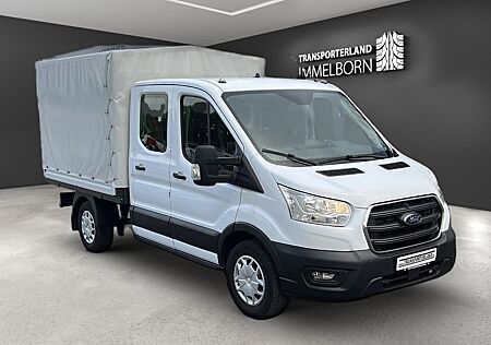 Ford Transit Pritsche 350 L2 Doka 4x4 7-Sitze+Klima+