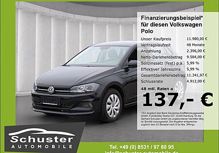 VW Polo Volkswagen VI Comfortline 1.0*Navi Klima Bluetoo DAB