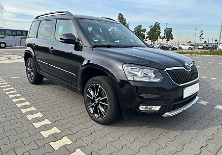 Skoda Yeti 2.0 TDI 81kW Ambition schwarz Diesel Navi