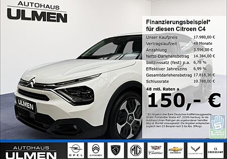 Citroën C4 gebraucht kaufen Citroën C4 Feel 1.2 PureTech 130 EU6d Spurhalteassistent