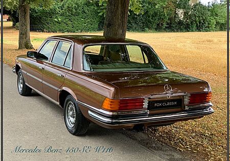Mercedes-Benz 450 SE W116 ** KOMFORT LEISTUNG PRESTIGE **