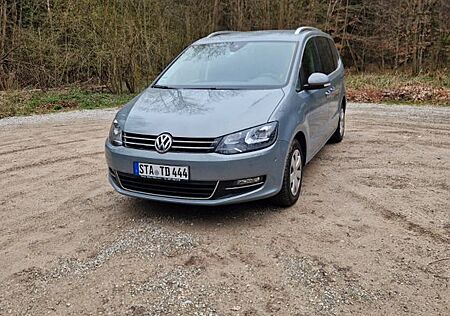 VW Sharan Volkswagen 2.0 TDI DSG BlueMotion Tech Highline ...