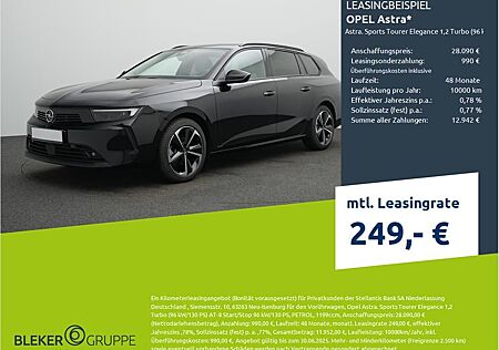 Opel Astra . Sports Tourer Elegance 1,2 Turbo (96 kW
