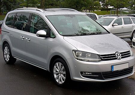 VW Sharan Volkswagen 2.0 TDI DSG BlueMotion Tech Highline ...