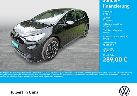 Volkswagen ID.3 Pro CAM ACC LM18 NAVI CARPLAY SITZHEIZUNG