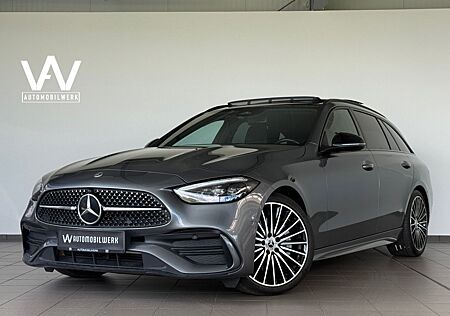 Mercedes-Benz C 300 T d |AMG |PANO |AHK |KAM |NAVI |LED |NIGHT