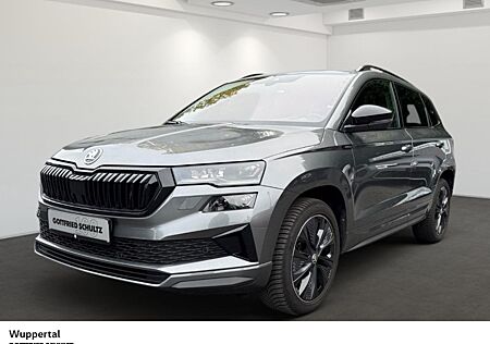Skoda Karoq gebraucht kaufen Skoda Karoq 1.5 Sportline DSG NAVI DCC KAM ACC LED SHZ