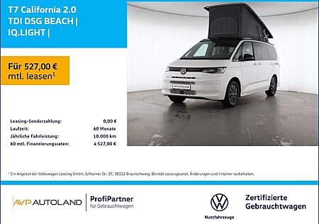 VW T7 Volkswagen California 2.0 TDI DSG BEACH | IQ.LIGHT |