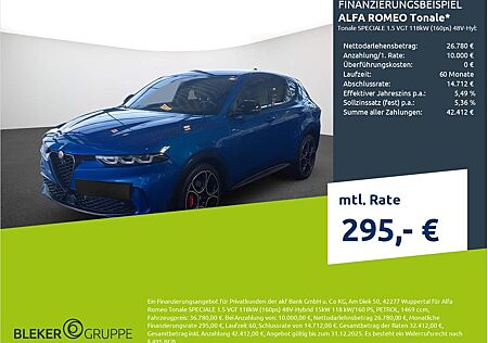 Alfa Romeo Tonale SPECIALE 1.5 VGT 118kW (160ps) 48V-Hybri