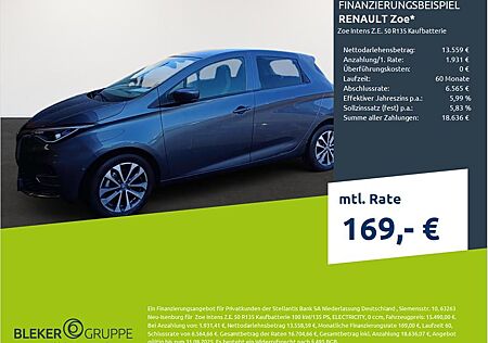 Renault ZOE Intens Z.E. 50 R135 Kaufbatterie