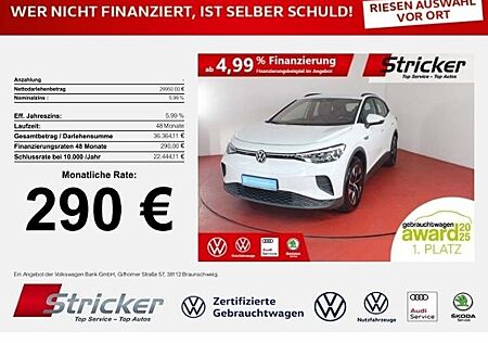 VW ID.4 Volkswagen Pro Performance 150/77 290,-ohne Anzahlung