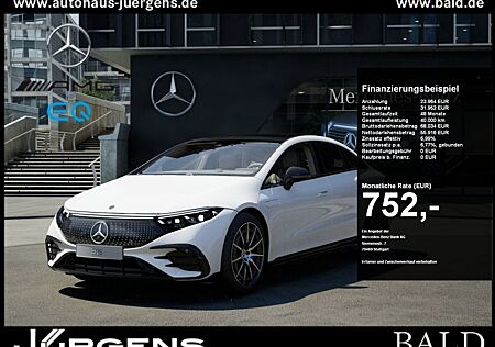 Mercedes-Benz EQS 450+ +AMG+MBUX+Sitzklima+Wide+Pano+Burm+360