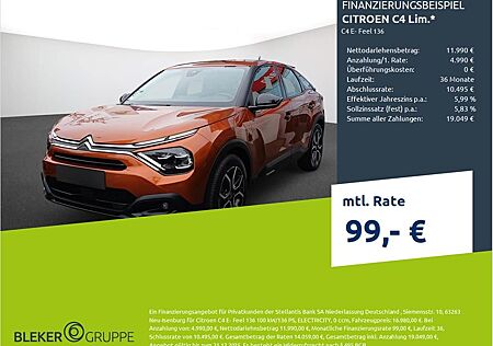 Citroën C4 gebraucht kaufen Citroën C4 E- Feel 136