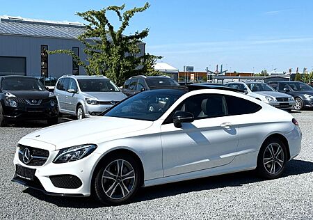 Mercedes-Benz C 250 C 250d Coupe AMG Panoramadach Diamantweiß Met.