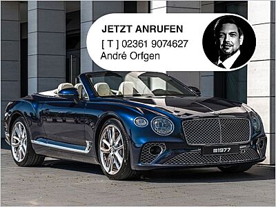 Bentley Continental GT Convertible W12 *22'Felgen**VOLL*