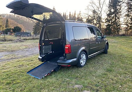 VW Caddy Volkswagen 2,0TDI DSG Maxi Comfortline Rollstuhlrampe