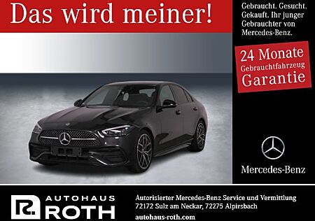 Mercedes-Benz C 220 d Edition AMG Burmester 19-Zoll Night 360