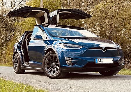 Tesla 100D | 7-Sitzer | Enhanced AP | Deep Blue