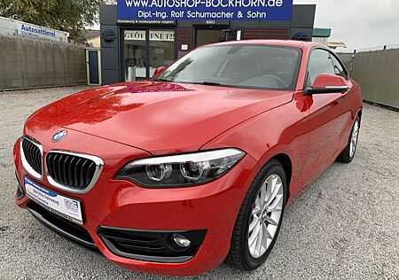 BMW 218 d Sport Line Coupe /1.Hd./scheckh./Garantie*