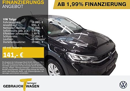 VW Taigo Volkswagen 1.0 TSI LIFE VIRTUAL SITZH PDC+ ALLWETTER