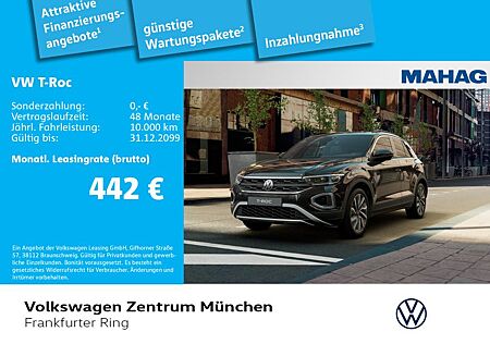 VW T-Roc Volkswagen 1.5 TSI GOAL AHK LED+Navi RearView AppConn
