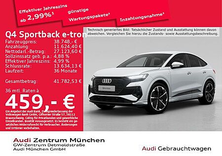 Audi Q4 e-tron Q4 Sportback e-tron 40 S line AHK/Matrix/SONOS/W