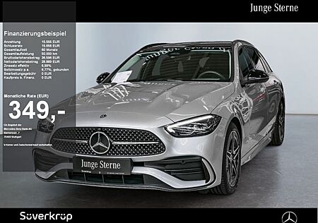 Mercedes-Benz C 200 T , AMG NIGHT KAMERA SPUR PANO AHK PDC