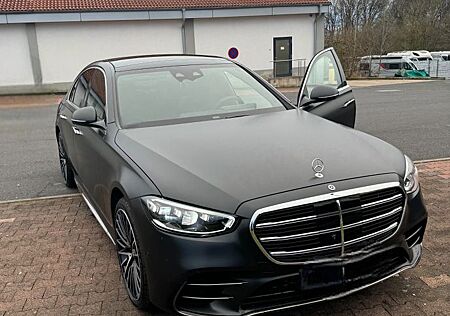 Mercedes-Benz S 450 d 4MATIC - Schwarz Matt Foliert