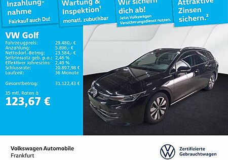 VW Golf Volkswagen VIII 2.0 TDI Goal Navi AHK Spurwechselassis