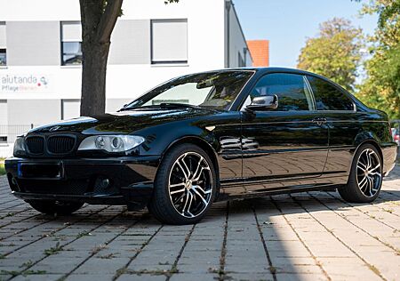 BMW 318 CI Schwarz e46