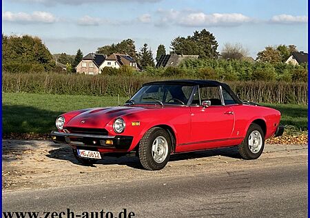 Fiat 124 Spider 1,8 CS 1 mit H- Kennzeichen